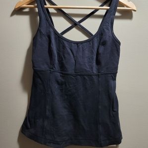 Black tank by Lululemon